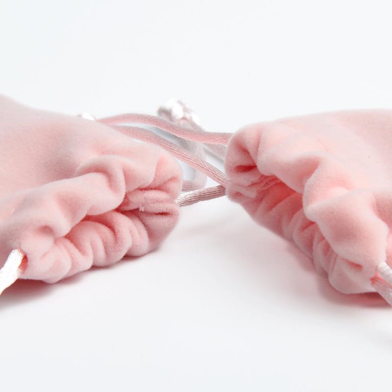 绒布玉石珠宝小布袋首饰珠宝收纳袋饰品手机文玩口红袋收纳绒布袋