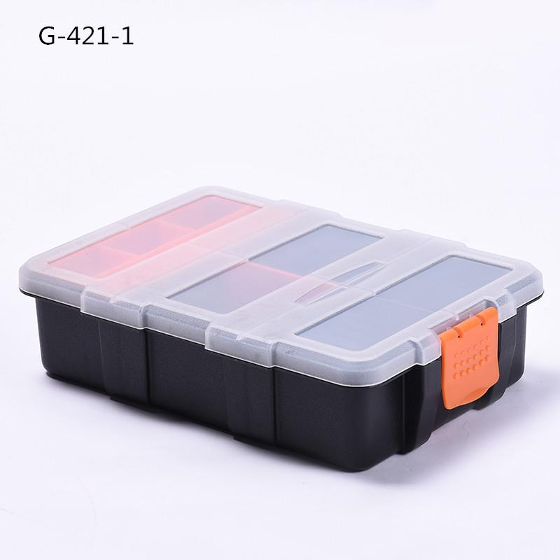 G-421可拼接组装式塑料零件盒 积木电子元器件渔具收纳分隔工具箱
