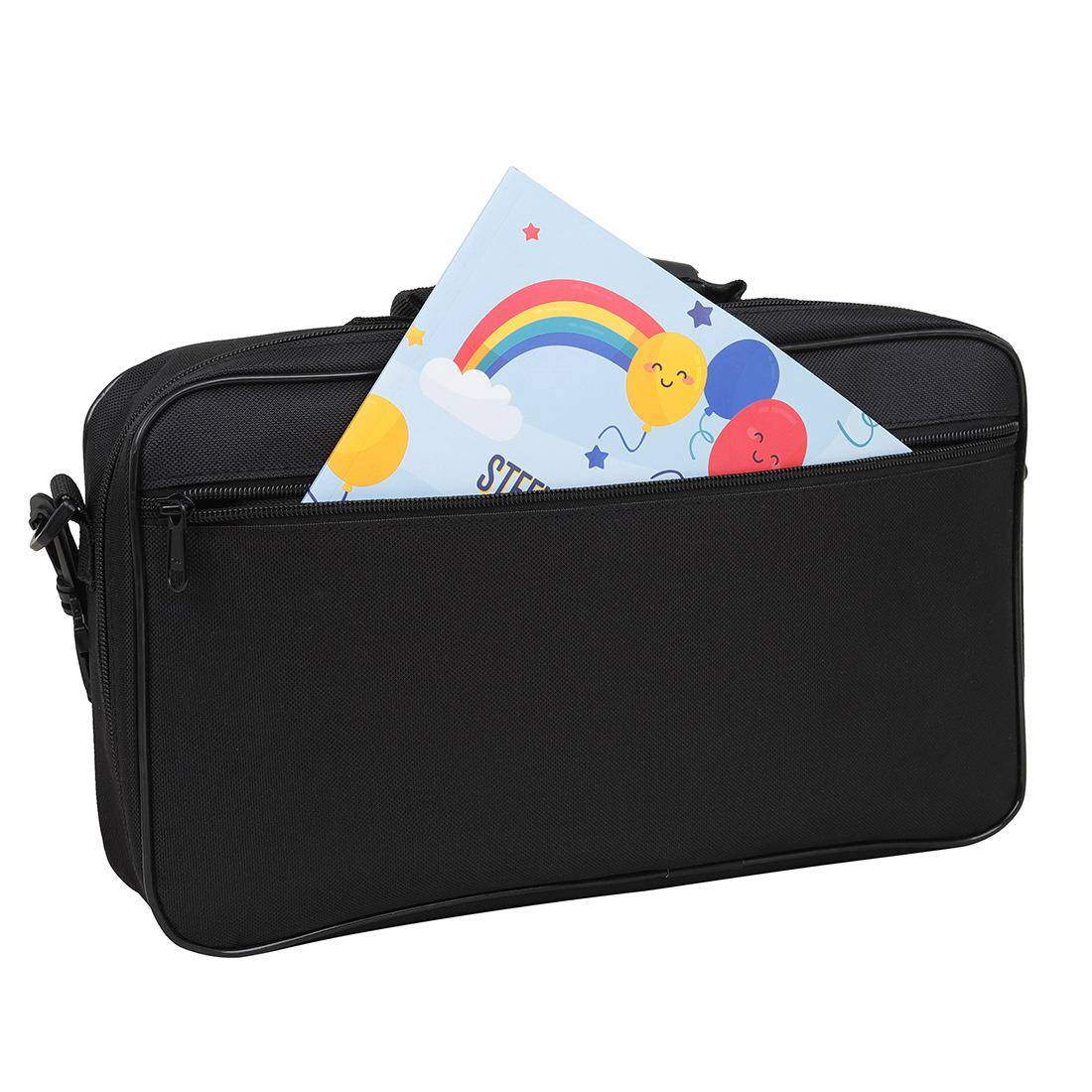 黑色防水牛津布双簧管单肩包手提包双簧管乐器盒可手提单肩乐器包