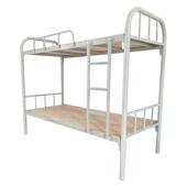 职工宿舍上下铺铁床学校工地铁艺床公寓床高低铁床双层架子床厂家