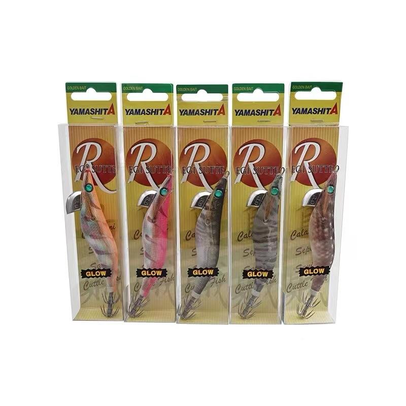 日本YAMAS22.ITA木虾H1.5号1.28号2号2.5号木虾鱿鱼钩夜光吹筒