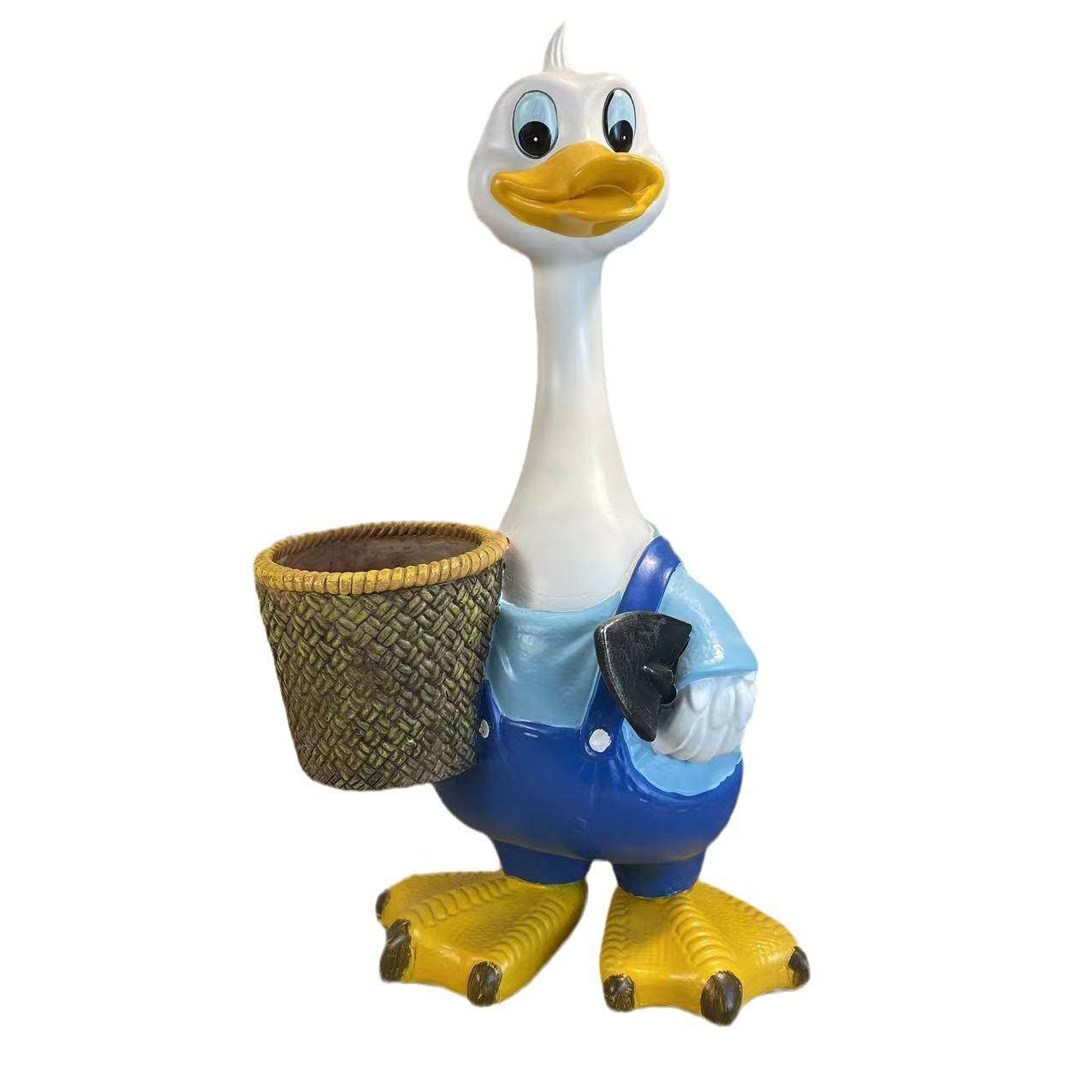 户外花园别墅庭院装饰摆件创意花盆卡通鸭子动物花缸园林景观雕塑,家居饰品,户外/庭院摆件,淘宝优惠券,粉丝福利购,淘宝优惠卷