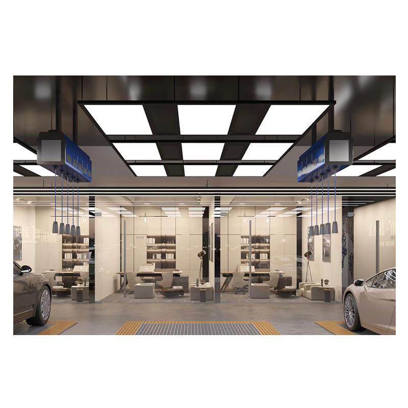 加宽九宫格灯汽车美容工位灯贴膜车间洗车房专用洗车灯维修车间灯,家装灯饰光源,支架灯,淘宝优惠券,粉丝福利购,淘宝优惠卷