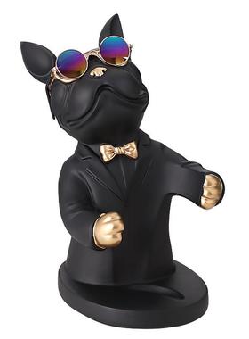 北欧现代简约红酒架摆件客厅酒柜搬家乔迁新居礼品收纳树脂工艺