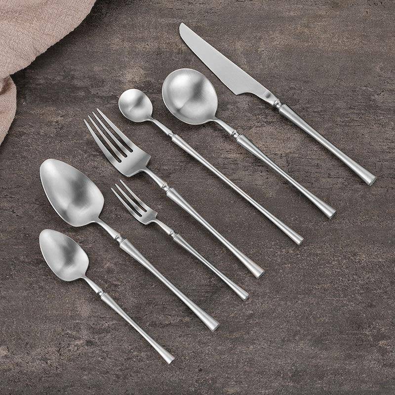 直销304不锈钢小蛮腰刀叉勺高级西餐餐具牛排刀叉子创意全套刀叉