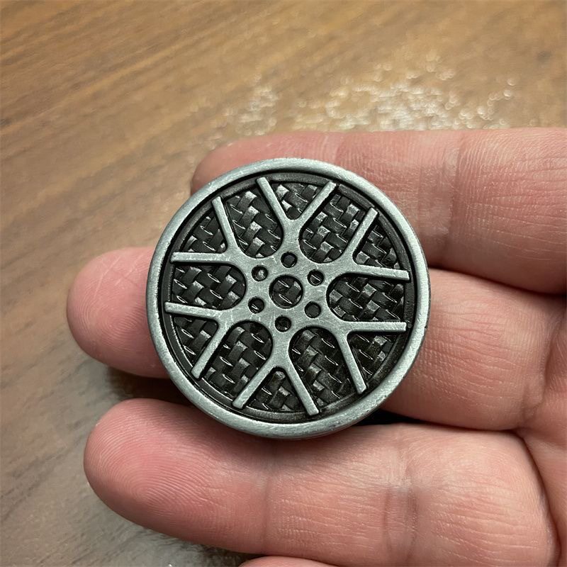 EDC奶盖手推响币解压神器玩具