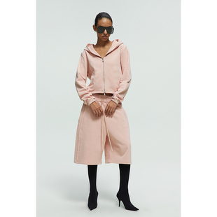 【年终巨惠 】handless inc | unisex双腰头活页压褶中裤