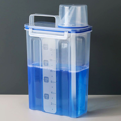 洗衣粉洗衣液收纳盒带手提