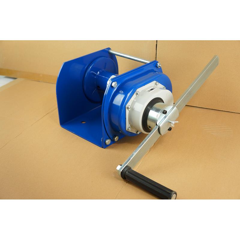 JC-E重型手摇绞盘 0.5吨1吨2吨3吨收摇卷扬机自锁手动重型绞盘