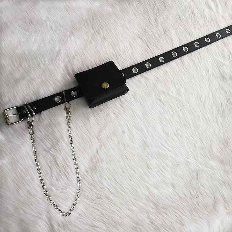 装腰带高级感女士腰链条3皮带时尚个性配连衣裙2装西饰U67100腰包