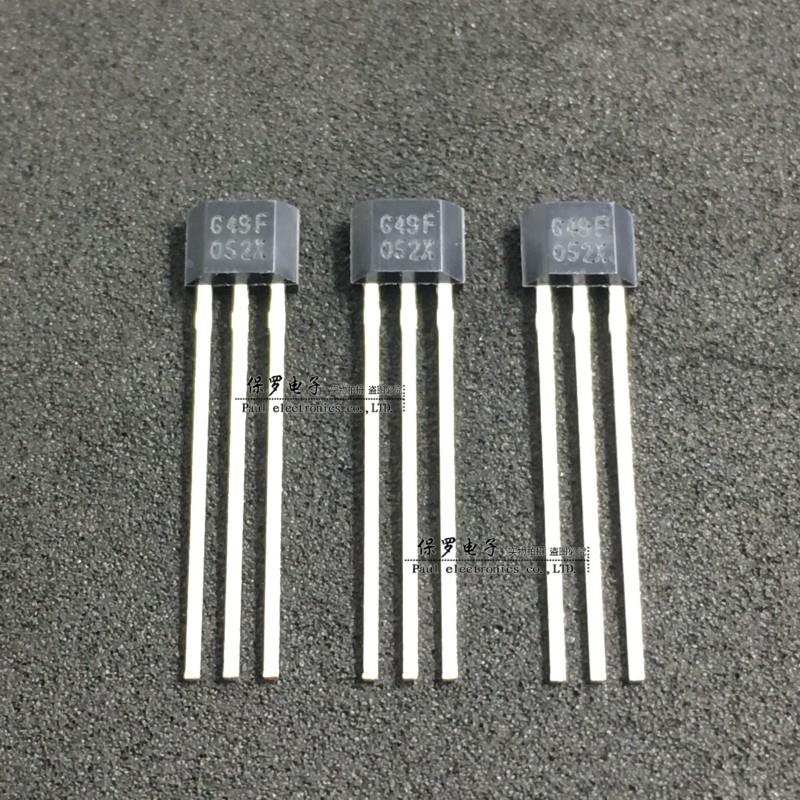 49F线性霍尔传感器 GH49F G49F 霍尔元件 SS49F 高精度稳定一致