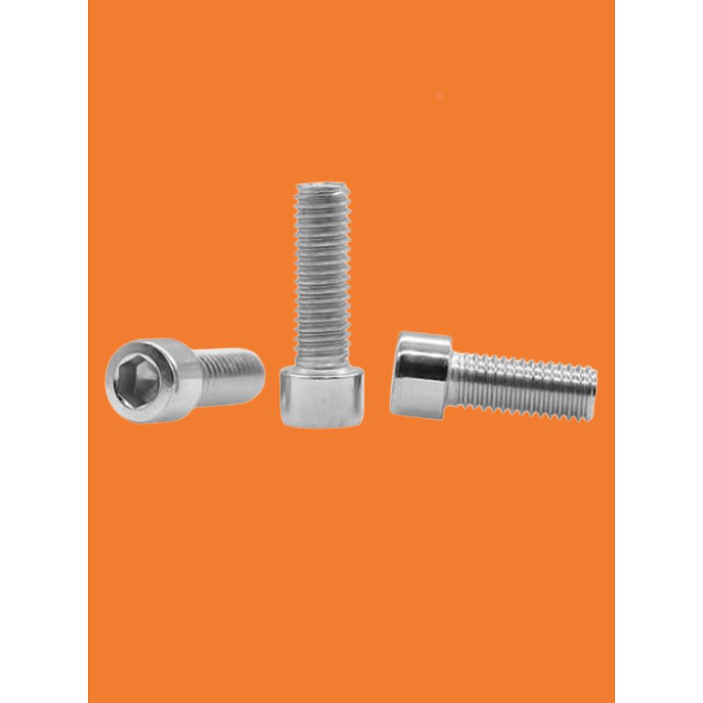 201不锈钢M5X6-70内六角螺丝圆柱头白钢螺栓杯头螺钉