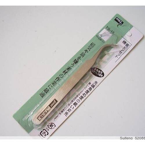 gooi不锈钢镊子 TS-15 弯头镊子 精密不锈钢防磁耐酸镊子