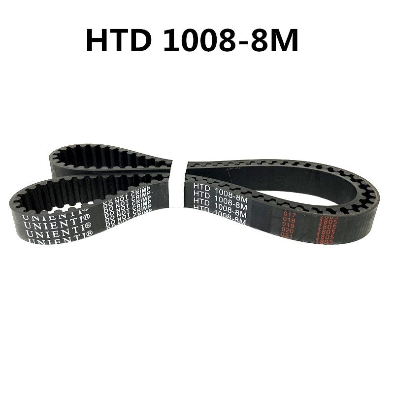 日本UNIENTI同步带HTD1008-8M-1000数控车床加工中心主轴传动皮带
