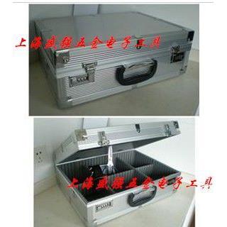 百仕利KD-1白色铝合金工具箱 45*33*15CM 克码锁 加厚铝合金箱