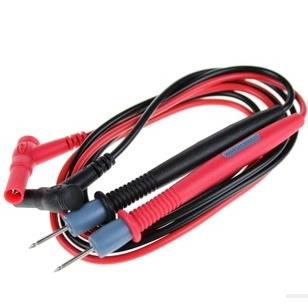 胜利 钢针硅胶表笔尖头1000V 20A通用数字万用表表笔表棒