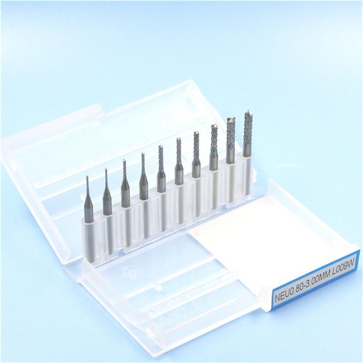 创拓者3.175玉米铣刀4/6/8/10/12mm电路板锣刀雕刻机刀PCB板刀具