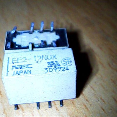 EE2-12NUX   二手拆机正品继电器