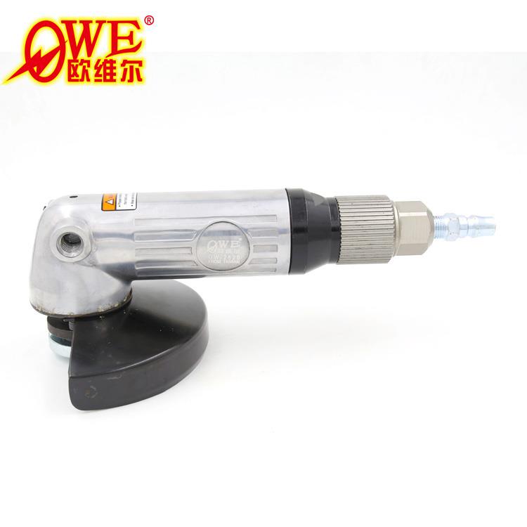 台湾欧维尔气动4寸角磨机抛光机气动手提砂轮机砂光磨光OW-2620