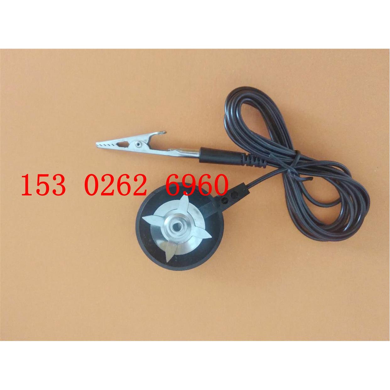 防静电吸盘式接地线防静电吸盘接地扣吸盘静电线接地星爪防静电线