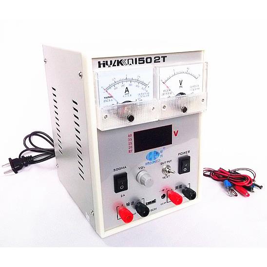 HUAKKO手机维修电源1502T维修专用可调直流稳压电源15V2A自动保护