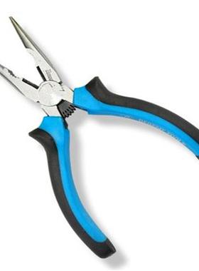 台湾TORQUE 尖咀钳（蓝黑色）6寸 尖嘴钳 尖头钳 带弹簧省力