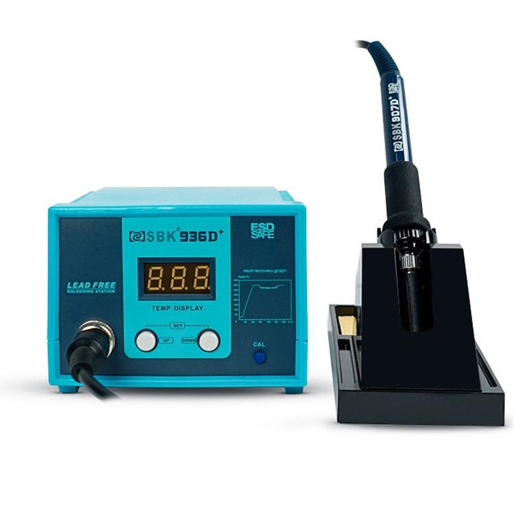 白光SBK936D+无铅防静电恒温数显电焊台自动休眠可调温烙铁工业