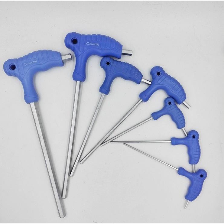 JIATEJIA T型内六角扳手 球头内六角扳手 平头内六角扳手