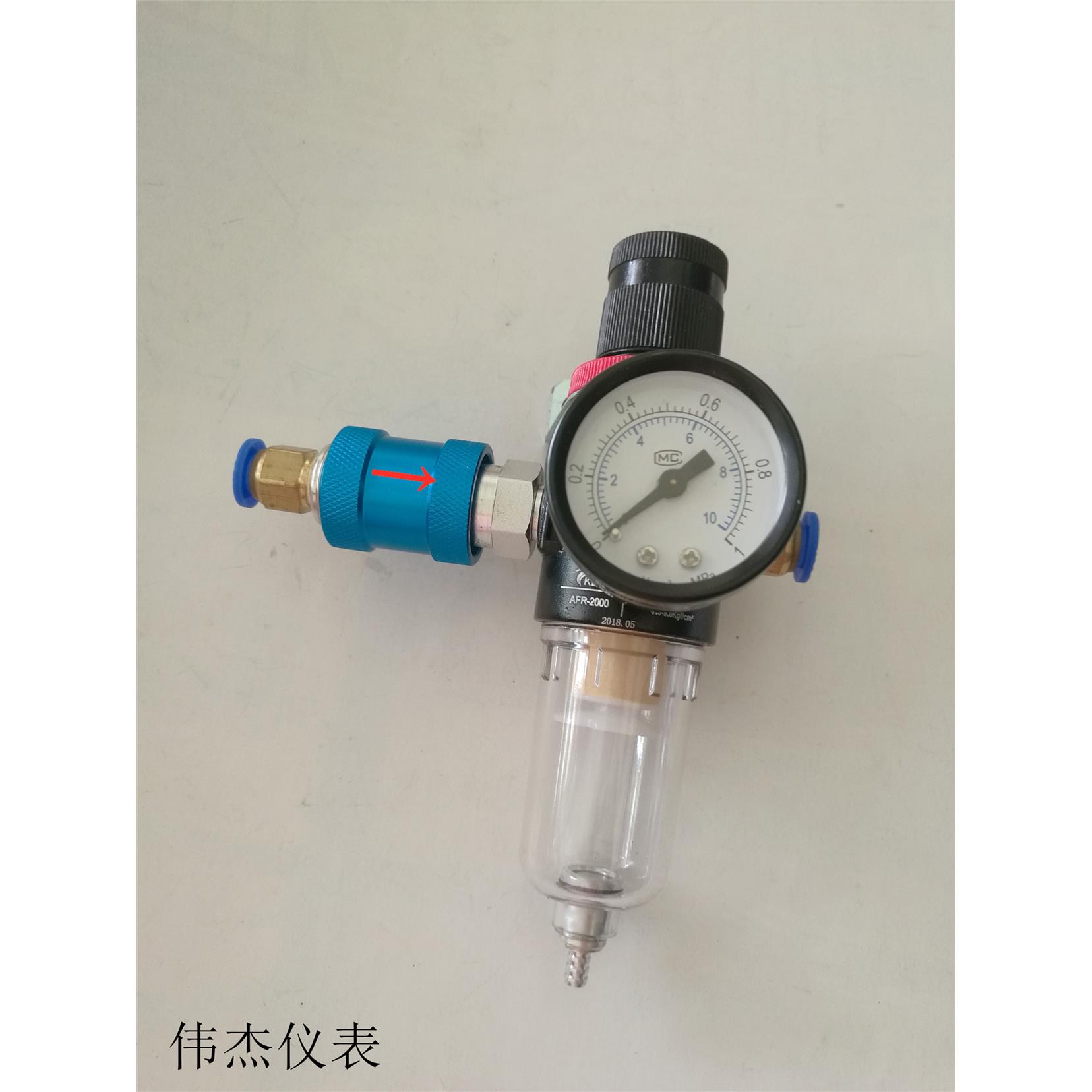 AFR2000气泵空压机过滤器调压阀气源处理器空气油水分离器调节阀