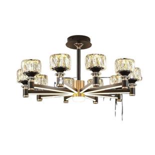 rv2客厅吊灯大厅轻奢水晶吊灯上档次2024年新款 简约主灯具套餐