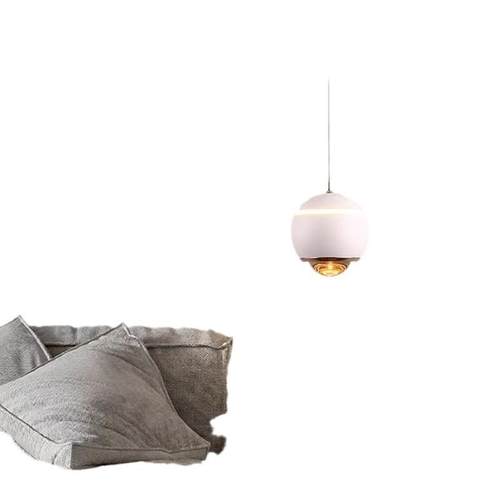 卧室床头小吊灯现代简约客厅电视背景墙极简吊线灯吧台吊灯