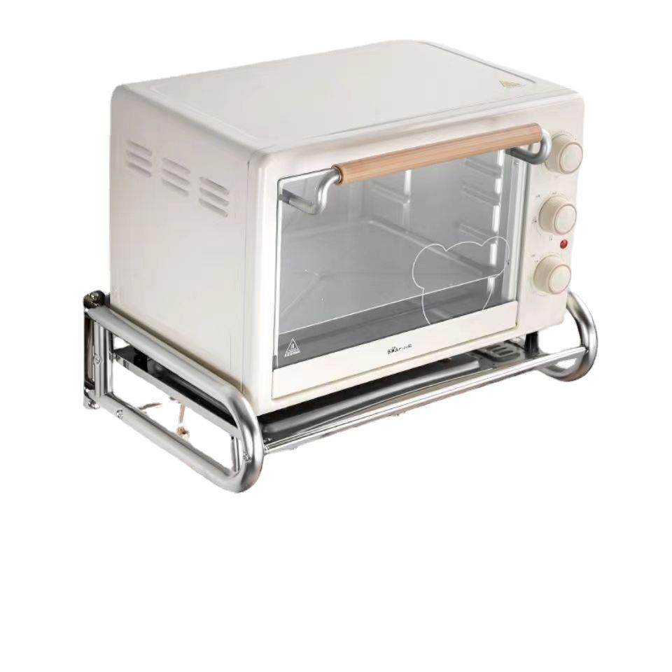 微波炉架挂墙加厚不锈钢厨房烤箱置物架餐馆壁挂式微波炉支架托架,厨房/烹饪用具,微波炉置物架,淘宝优惠券,粉丝福利购,淘宝优惠卷