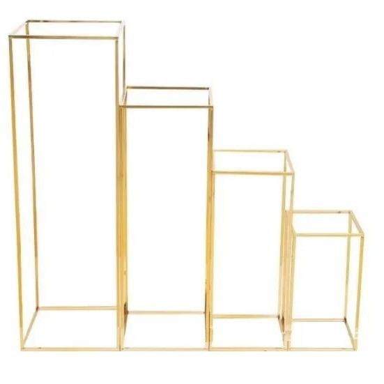 婚庆铁艺架子金色方框几何路引架T台现场装饰布置道具婚礼花架,节庆用品/礼品,陪嫁用品套装,淘宝优惠券,粉丝福利购,淘宝优惠卷