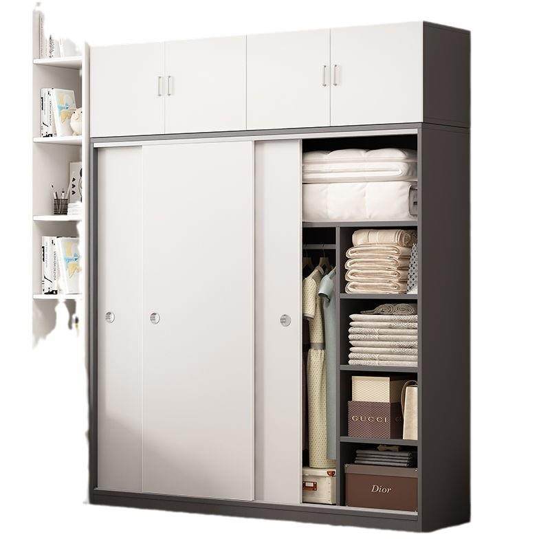 奥易迈衣柜家用卧室现代简约推拉门宿舍出租房经济型成人儿童衣柜,住宅家具,独立衣柜,淘宝优惠券,粉丝福利购,淘宝优惠卷