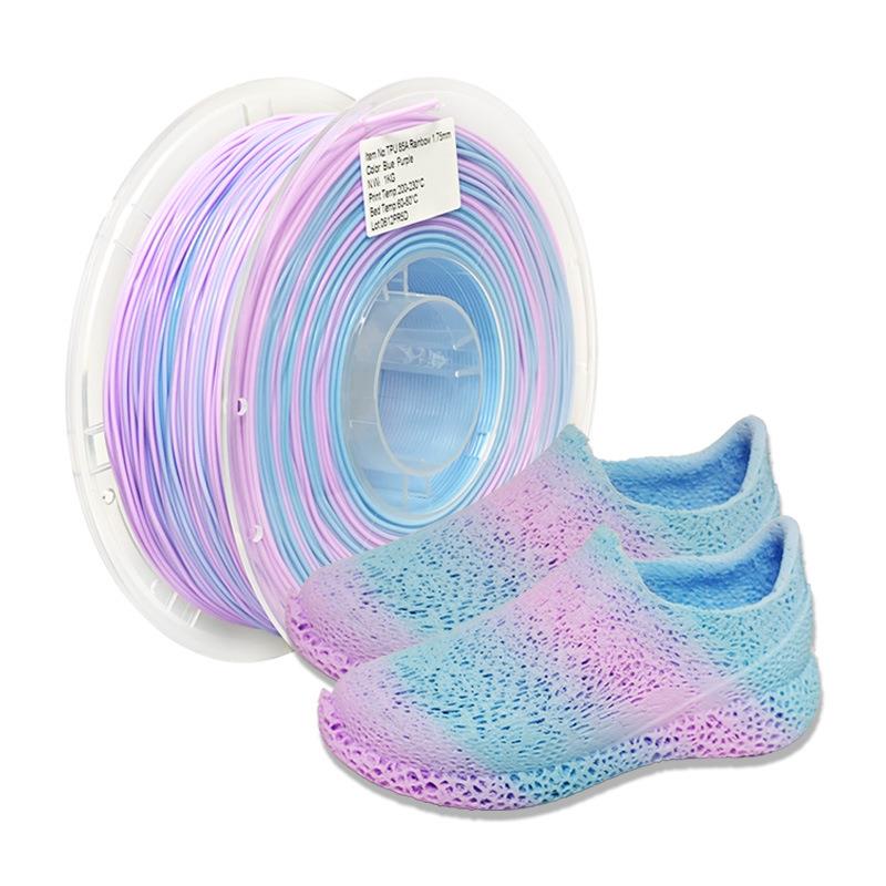 品PIUNRI打印CFB耗85A软性材料多色锐彩虹渐变柔性材料材TPU耗材