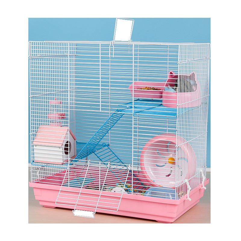 仓鼠笼47墅基笼高金丝熊窝别随意础搭配三层s63笼套餐加包邮