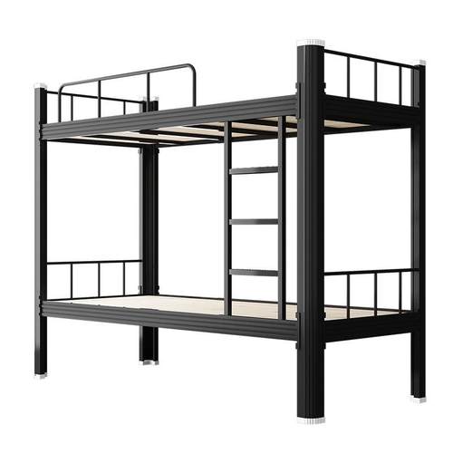 上下铺铁架床学生宿舍双层床公寓高低床员工寝室架子床型材铁艺床