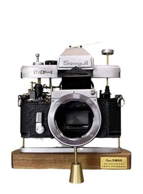 立体真机拆解相机别墅摆件老工匠手工艺品立体古董真机装饰品