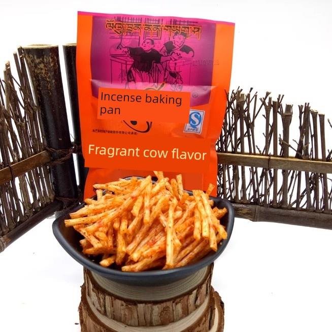 香铛铛手撕牛味条辣条8090后童年儿时怀旧零食校园小卖铺休闲小吃