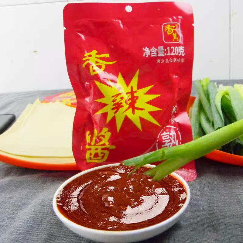 香其酱哈尔滨东北大酱蘸酱菜熟酱农家风味黄豆大酱120克组合