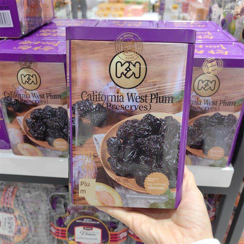 超友味KK加州西梅108g罐装酸甜凉果蜜饯果脯茶配结婚送礼休闲零食