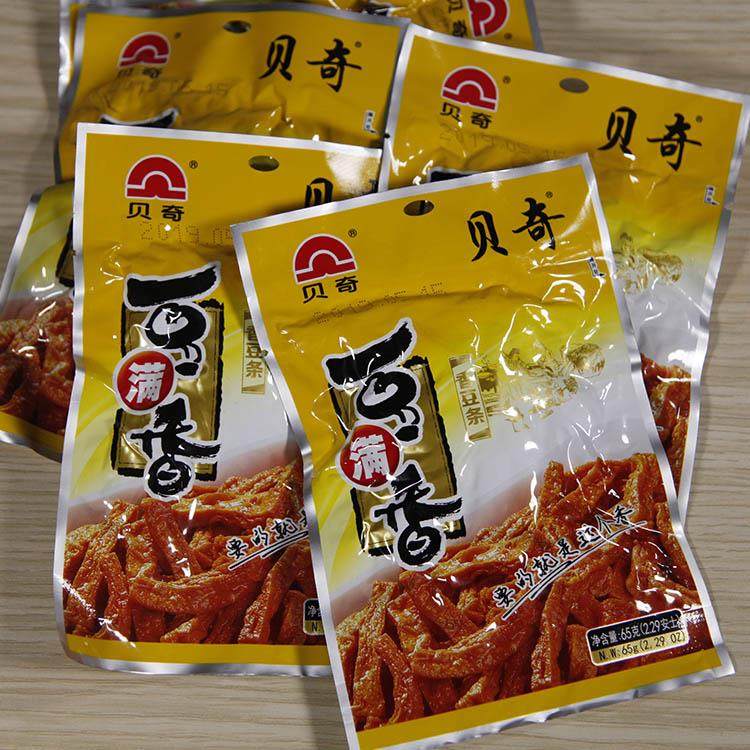 福建福州特产贝奇豆满香65g卤制豆干福州香干豆腐干10包/20包包邮