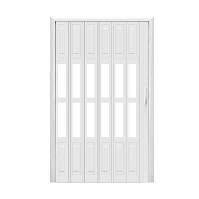 免打孔PVC折叠门无地轨厨房门通燃气安装临时验收隔断门推拉门