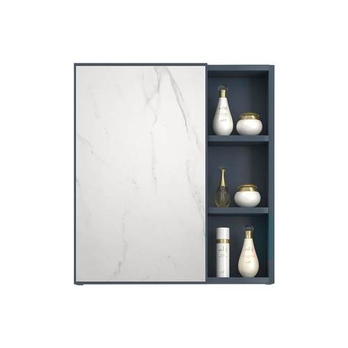 北欧太空铝浴室镜柜镜子洗手间收纳储物壁挂卫生间厕所镜箱挂墙式