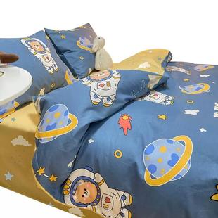 纯棉100全棉被套单件儿童卡通被罩幼儿园男孩120x150x200x230被单