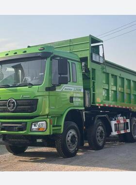 工厂出口陕汽L3000SHACMAN12轮自卸车后翻渣土车矿用工程自卸车