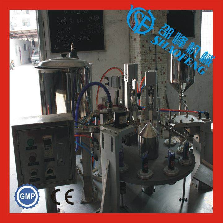 牙膏半自动填充封口机 药膏半自动灌装封尾机 广州 花都 白云区,办公设备/耗材/相关服务,灌装机,淘宝优惠券,粉丝福利购,淘宝优惠卷