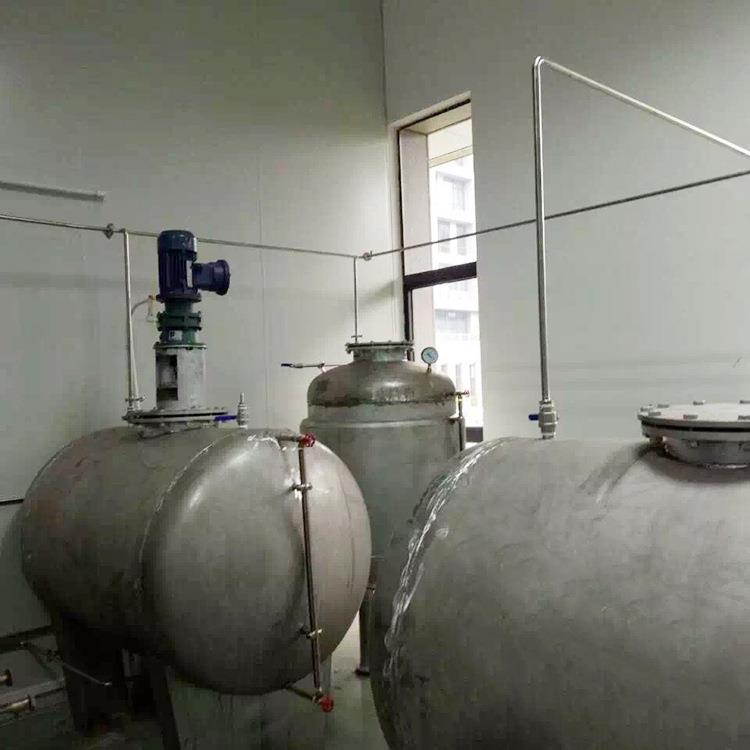 固定式搅拌罐304不锈钢食品立式配料桶液体搅拌机机器设备加工
