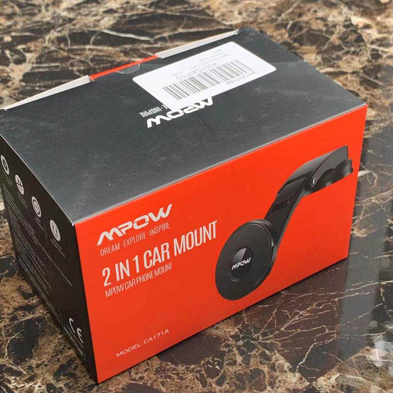 Mpow车载 Magsafe磁吸手机架导航通用固定支撑架吸盘式可折叠