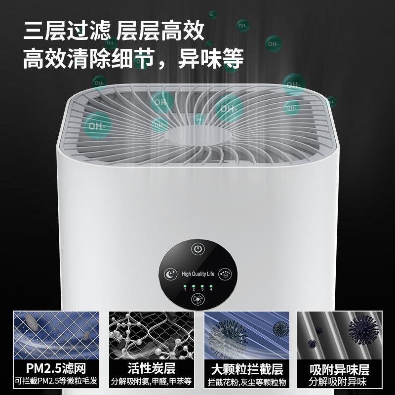 空气净AP-2088化小型家用卧室客厅除甲化内醛室宠物猫毛器净机消
